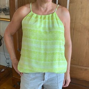 NWT body love green halter top